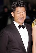Foto de Aaron Kwok pareja de Moka Fan
