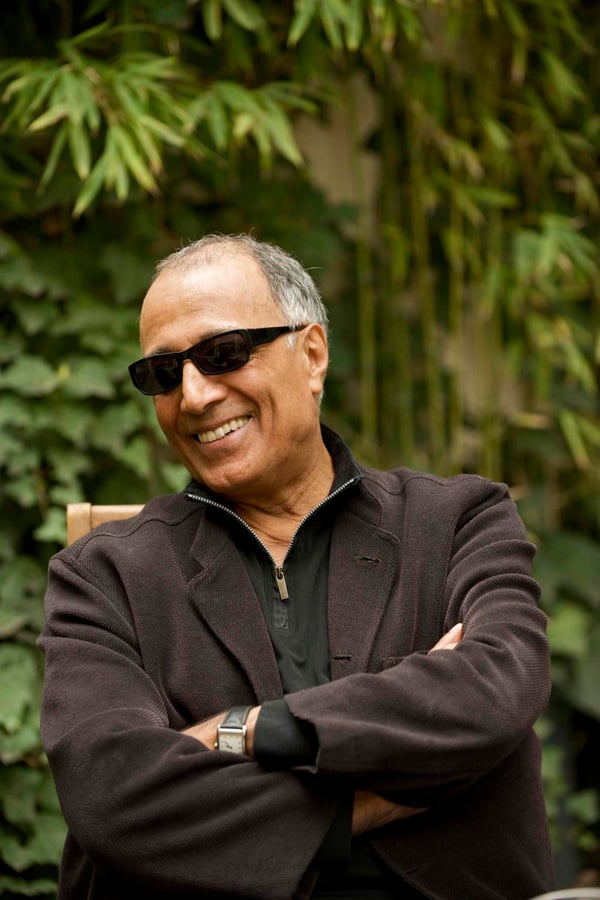 Foto de Abbas Kiarostami pareja de Parvin Amir-Gholi