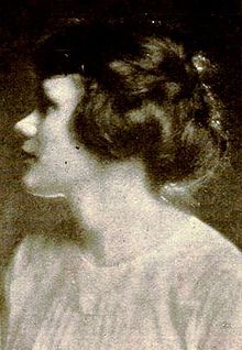 Foto de Agnes Christine Johnston pareja de Frank Mitchell Dazey