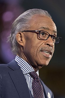 Foto de Al Sharpton pareja de Kathy Jordan