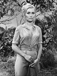 Foto de Alexandra Bastedo pareja de Patrick Garland