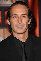 Foto de Alexandre Desplat pareja de Dominique Lemonnier
