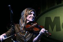 Foto de Alison Krauss pareja de Pat Bergeson