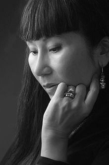 Foto de Amy Tan pareja de Lou DeMattei