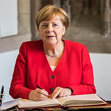 Foto de Angela Merkel pareja de Ulrich Merkel