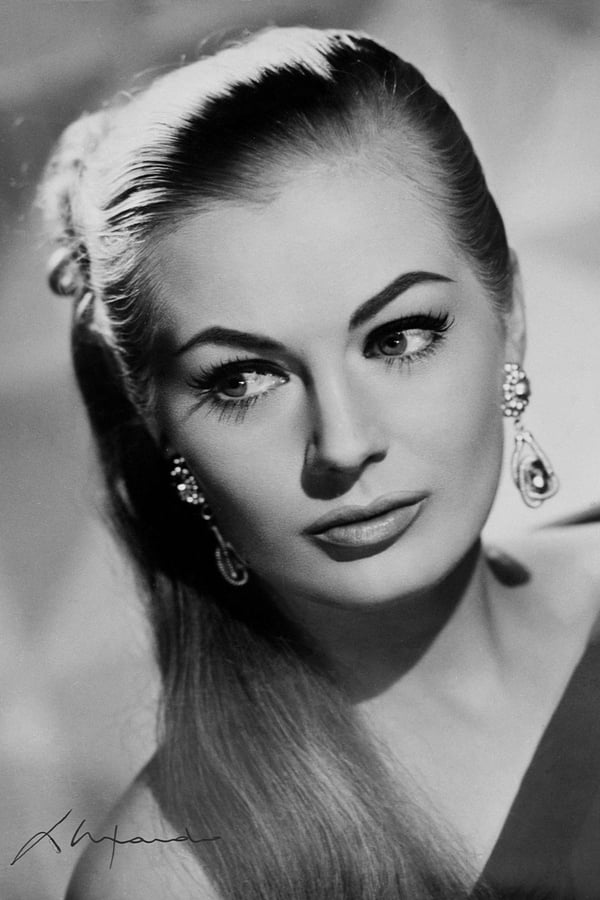 Foto de Anita Ekberg pareja de Rik Van Nutter