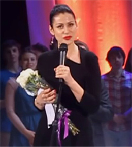 Foto de Anna Kovalchuk pareja de Anatoliy Ilchenko