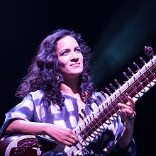 Foto de Anoushka Shankar pareja de Joe Wright