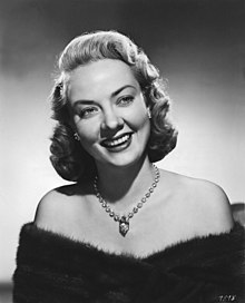 Foto de Audrey Totter pareja de Dr. Leo Fred
