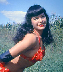 Foto de Bettie Page pareja de Harry Lear