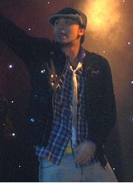 Foto de Billy Crawford pareja de Marie Courchinoux