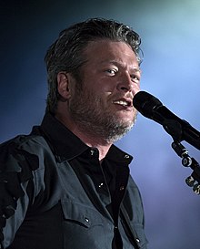 Foto de Blake Shelton pareja de Gwen Stefani