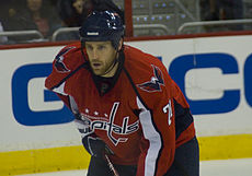 Foto de Brooks Laich pareja de Julianne Hough