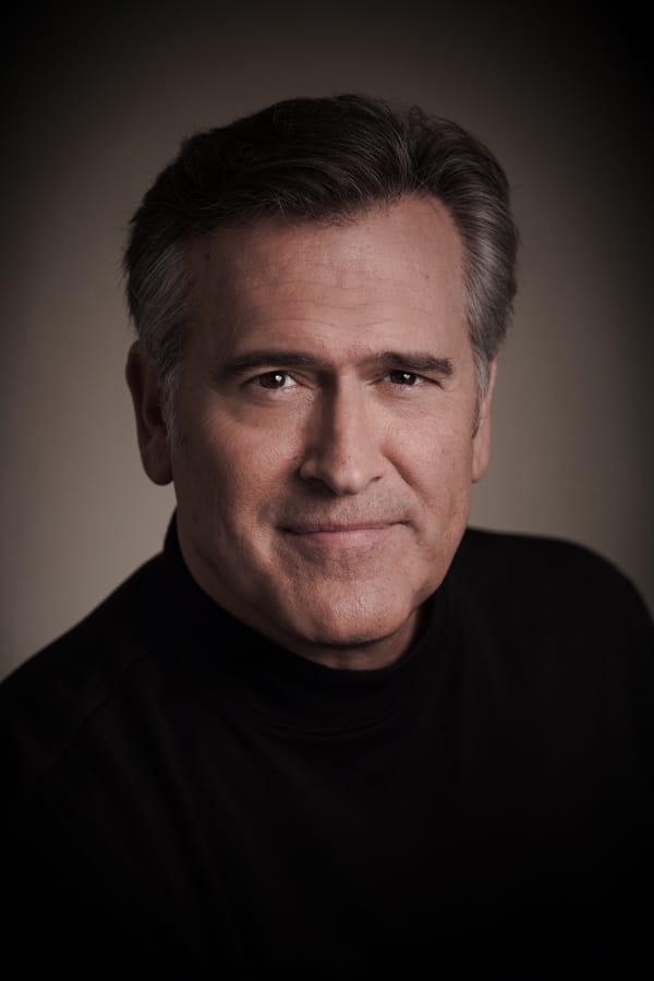 Foto de Bruce Campbell pareja de Ida Gearon