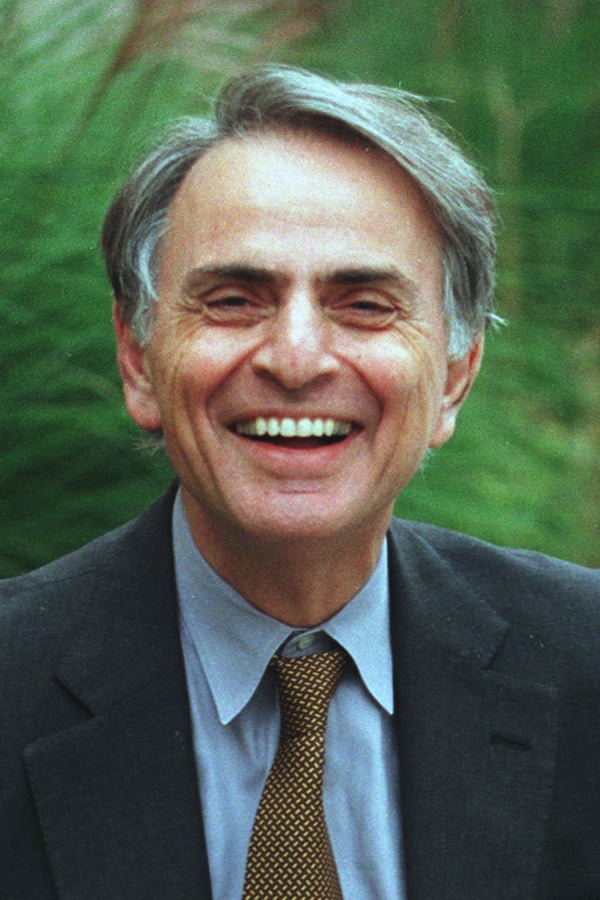 Foto de Carl Sagan pareja de Ann Druyan