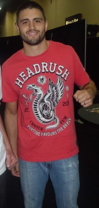 Foto de Carlos Condit pareja de Seager Marie McCullah