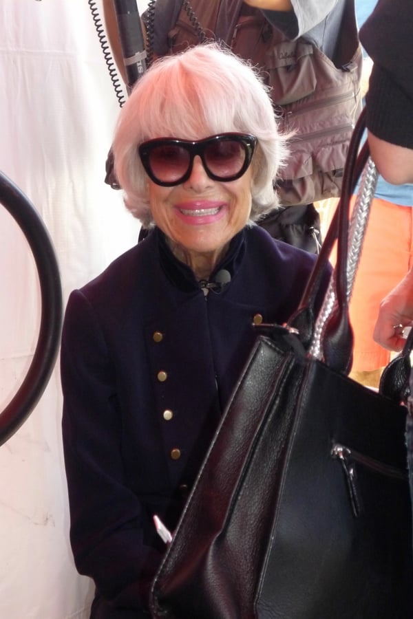 Foto de Carol Channing pareja de Harry Kullijian