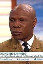 Foto de Chris Eubank pareja de Karron Eubank