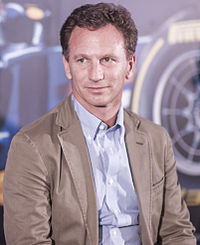 Foto de Christian Horner pareja de Geri Halliwell