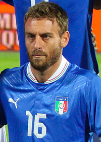 Foto de Daniele De Rossi pareja de Sarah Felberbaum