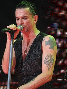 Foto de Dave Gahan pareja de Teresa Conroy