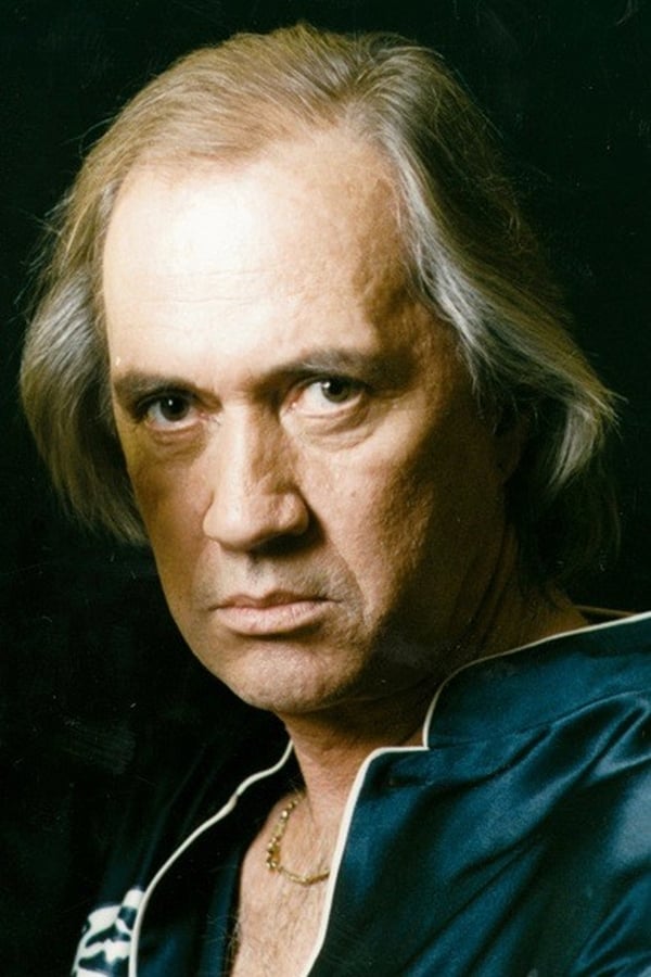 Foto de David Carradine pareja de Gail Jensen