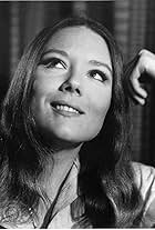 Foto de Diana Rigg pareja de Menachen Gueffen