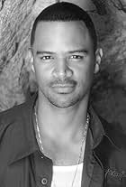 Foto de Dondre Whitfield pareja de Salli Richardson-Whitfield