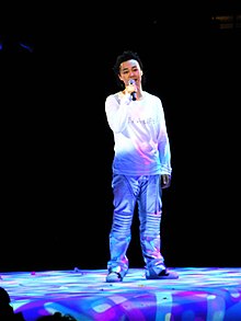 Foto de Eason Chan pareja de Hilary Tsui