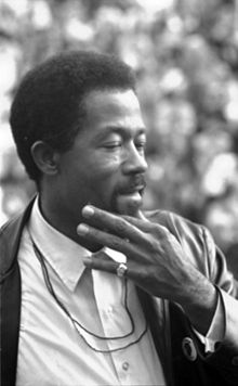 Foto de Eldridge Cleaver pareja de Kathleen Cleaver