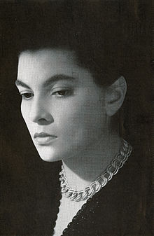Foto de Elena Varzi pareja de Raf Vallone