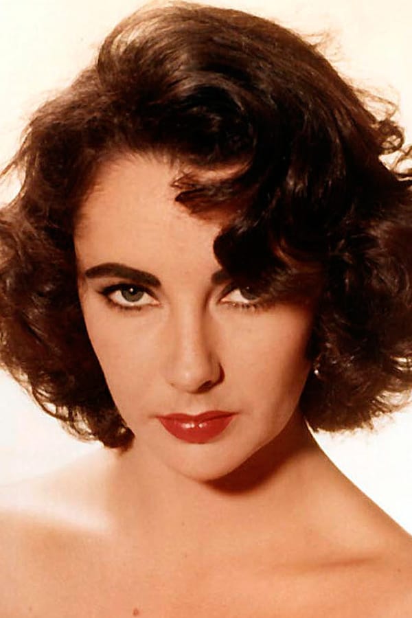 Foto de Elizabeth Taylor pareja de Larry Fortensky