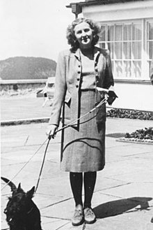 Foto de Eva Braun pareja de Adolf Hitler
