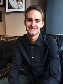 Foto de Evan Spiegel pareja de Miranda Kerr