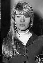 Foto de Françoise Hardy pareja de Jacques Dutronc