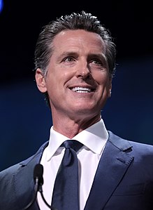 Foto de Gavin Newsom pareja de Jennifer Siebel Newsom