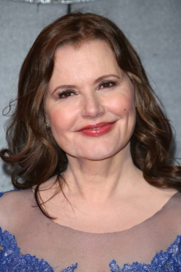 Foto de Geena Davis pareja de Jeff Goldblum