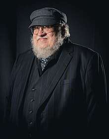 Foto de George R. R. Martin pareja de Gale Burnick