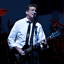 Foto de Glenn Frey pareja de Janie Beggs