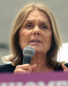 Foto de Gloria Steinem pareja de David Bale