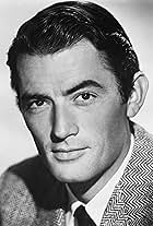 Foto de Gregory Peck pareja de Veronique Peck