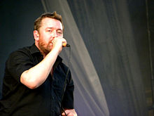 Foto de Guy Garvey pareja de Rachael Stirling