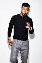 Foto de Isaiah Mustafa pareja de Lisa Mitchell
