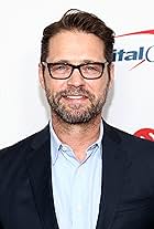 Foto de Jason Priestley pareja de Naomi Lowde-Priestley