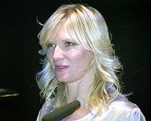 Foto de Jo Whiley pareja de Steve Morton