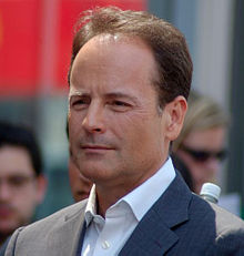 Foto de John Landgraf pareja de Ally Walker