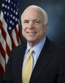 Foto de John McCain pareja de Carol Shepp