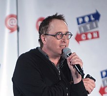 Foto de Jon Ronson pareja de Elaine Patterson