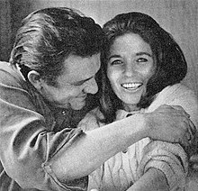 Foto de June Carter Cash pareja de Carl Smith