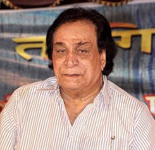Foto de Kader Khan pareja de Azra Khan